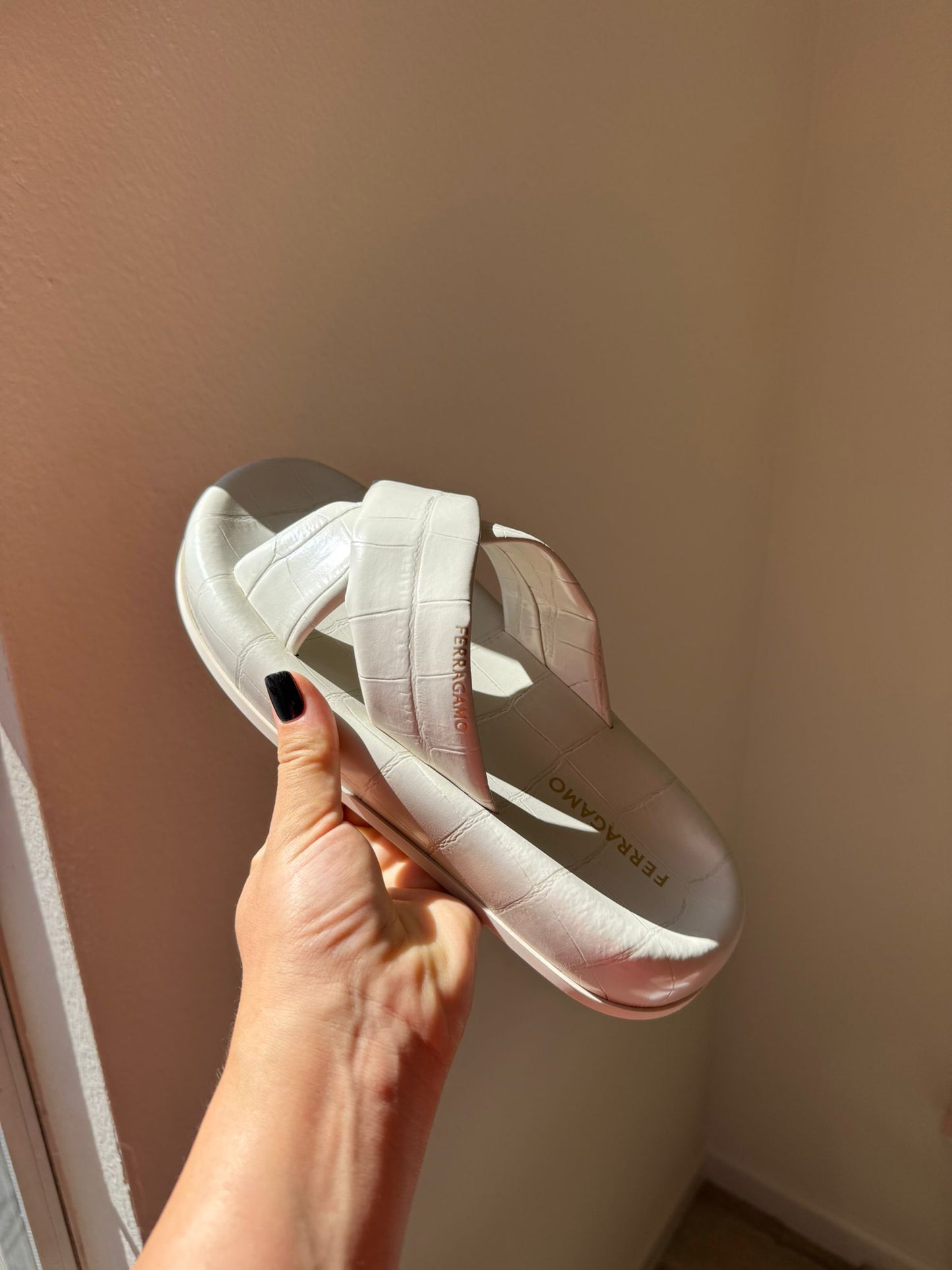 FERRAGAMO Wedge Slide