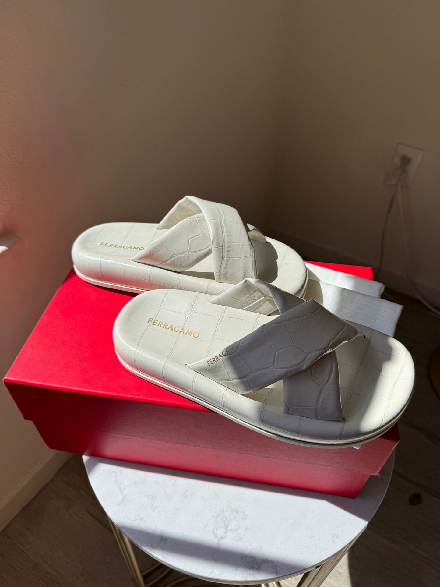 FERRAGAMO Wedge Slide