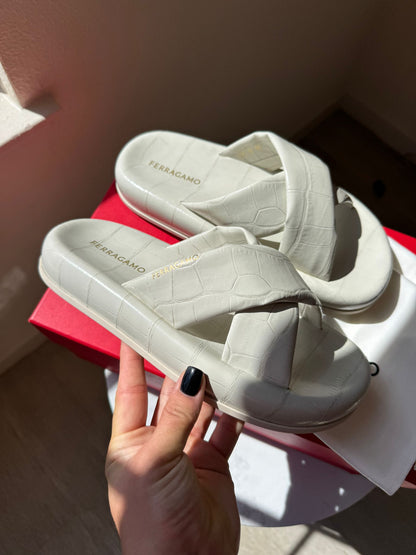 FERRAGAMO Wedge Slide